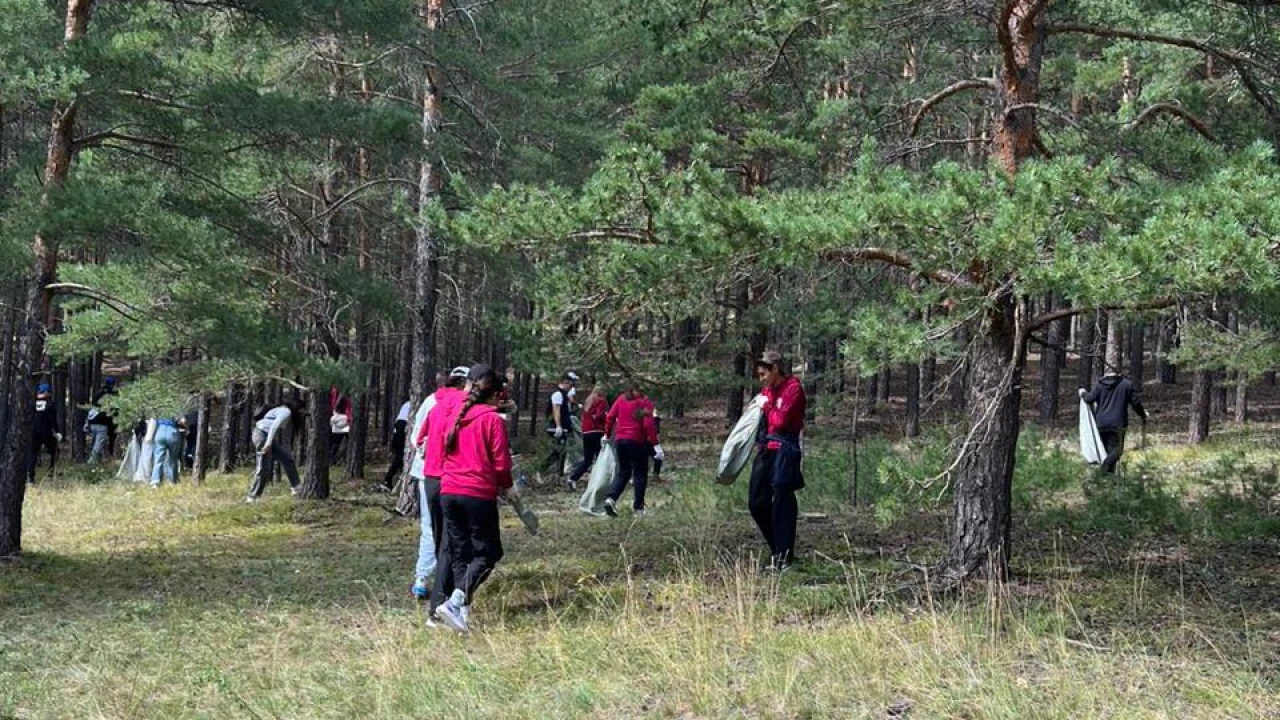 В нацпарке «Бурабай» подвели итоги летних экологических акций 