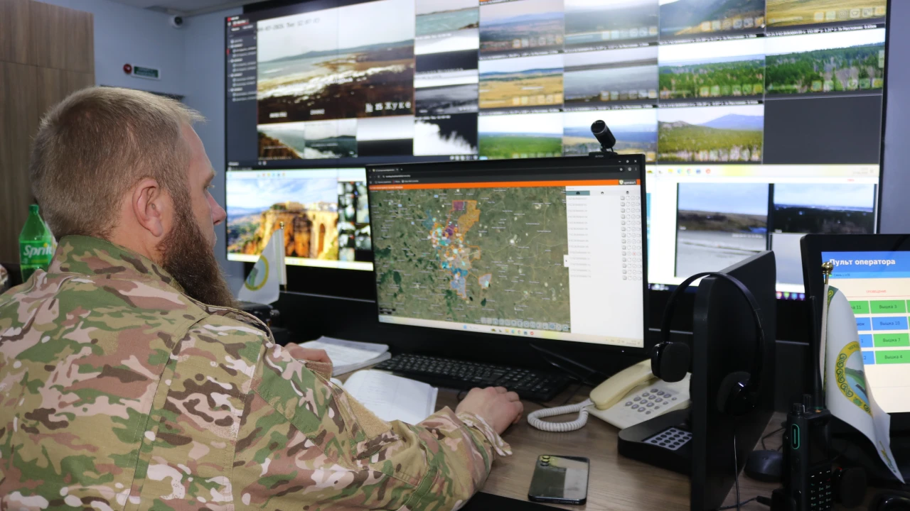 Национальный парк «Бурабай» усилил готовность к защите лесов 